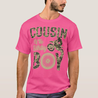 Cousin des Geburtstagsjungen Dirt Bike 4. T-Shirt
