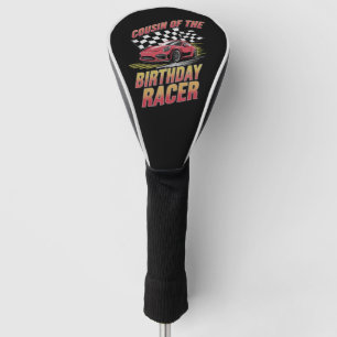 Cousin des Geburtstagsrennfahrer Rennfamilienparty Golf Headcover