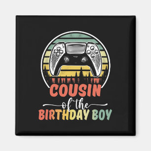 Cousin des Geburtstagsspielers Matching Fa. Magnet