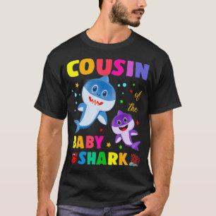 Cousin des Junghais Birthday Cousin Shark _7 T-Shirt