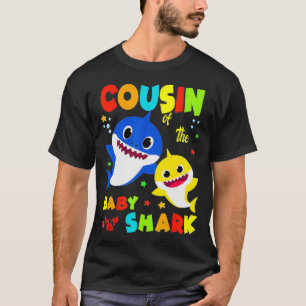 Cousin des Junghais Birthday Cousin Shark _8 T-Shirt