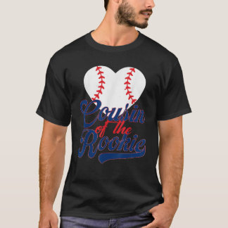 Cousin des Rookie-Baseball-Kleinkindes 1. Geburtst T-Shirt