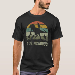 Cousin Dinosaur T Rex Cousinsaurus 4 Kinder Famili T-Shirt