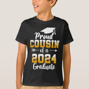 Cousin einer Cl von 2024 Graduate von 2024 Abschlu T-Shirt