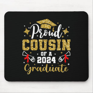 Cousin eines Absolventen 2024 für Abschluss in der Mousepad