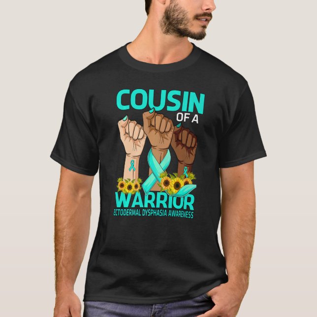 Cousin eines erhabenen ektodermalen Dysphasie Awar T-Shirt (Vorderseite)