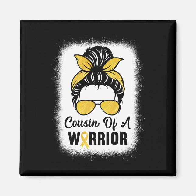 Cousin eines Kriegers Magnet (Vorne)
