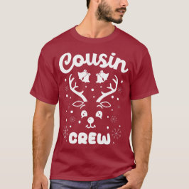 Cousin Family Weihnachten Rentier T-Shirt
