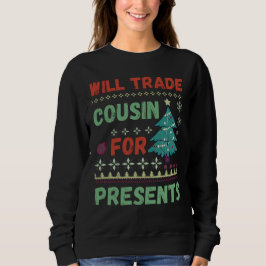Cousin für Weihnachten Sweatshirt