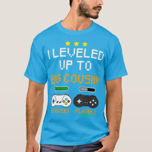Cousin Gamer Baby-Bekanntgabe der Geschlechterkenn T-Shirt