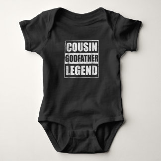Cousin Gottesvater Legende Gott Vater Vatertag Baby Strampler