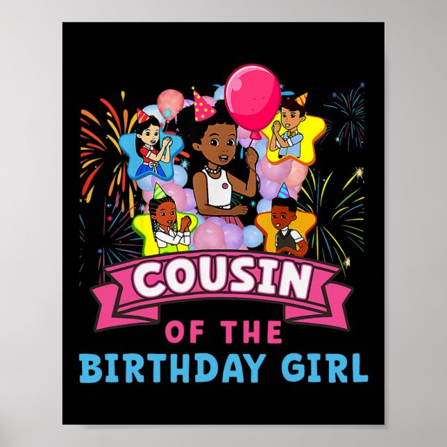 Cousin Gracie's Corner Birthday Dolls Niedliches P Poster (Vorne)