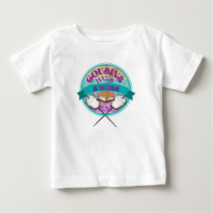 Cousin haben mehr Spaß Baby T-shirt