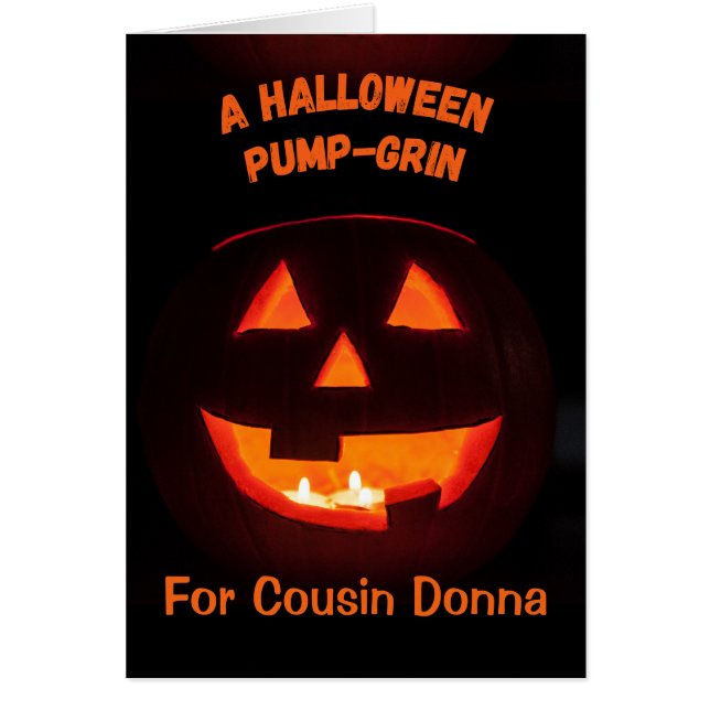 Cousin Halloween Niedlich Jack o' Lantern (Vorne)