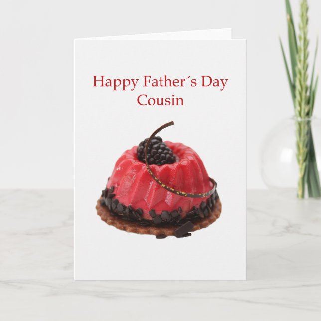 Cousin Happy Vatertag Karte (Vorderseite)