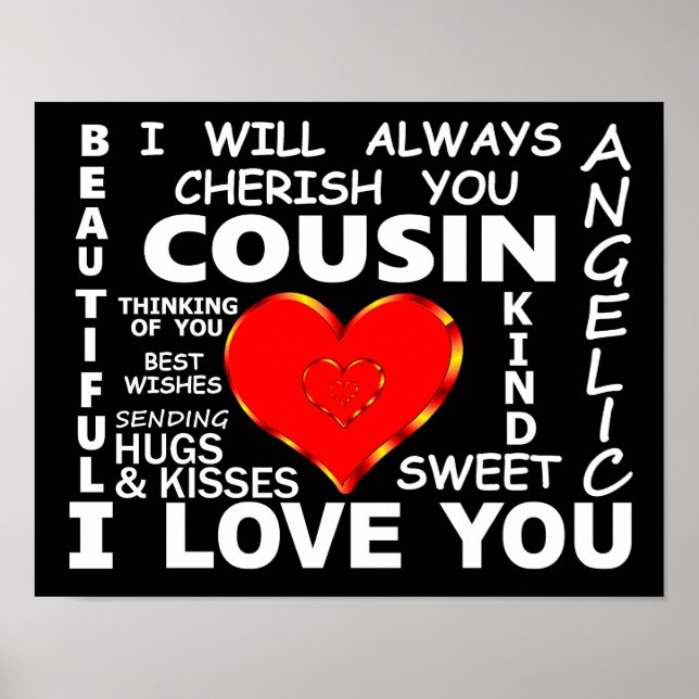 Cousin I Liebe Sie Poster (Vorne)