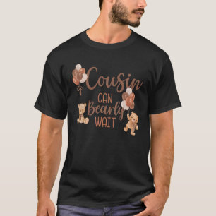 Cousin kann Bärengeschlecht früh abwarten neutrale T-Shirt