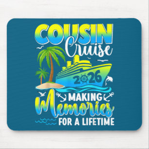 Cousin-Kreuzfahrt 2026 Sommerferien Strand Familie Mousepad