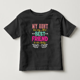 Cousin Meine Tante hat einen neuen besten Freund i Kleinkind T-shirt