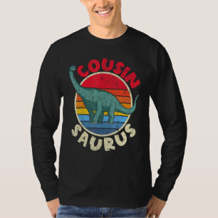 Cousin Saurus I Brachiosaurus Diplodocus I Familie T-Shirt