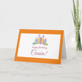 **COUSIN** SIE MACHEN JEDEN TAG BESONDERE GEBURTST KARTE