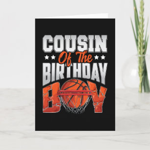 Cousin Sketll Geburtstagsjunge Familie Ller B-Day- Karte