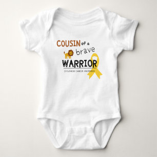 Cousin tapferer Löwenkrebs-Babybodysuit Baby Strampler
