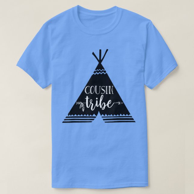 Cousin Tribe Funny Family Group Matching Thanksgiv T-Shirt (Design vorne)