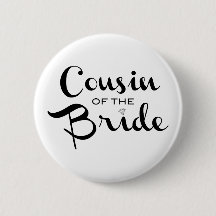 Cousin von Bride Black auf Weiß