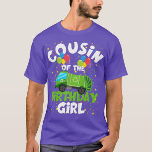 Cousin von Kindern, die das Mädchen zum Mülleimer  T-Shirt
