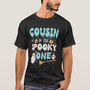 Cousin von The Spooky One Boy 1st Geburtstag Hallo T-Shirt