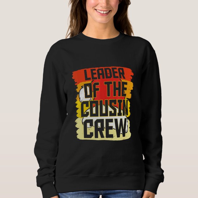 Cousin Weihnachten Sweatshirt (Vorderseite)