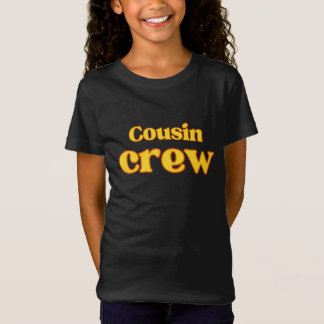 Cousine Crew Girls' Fine Jersey T - Shirt