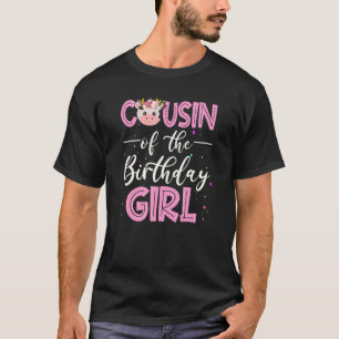 Cousine des Geburtstagsmädchens betreibt Farm-Baue T-Shirt