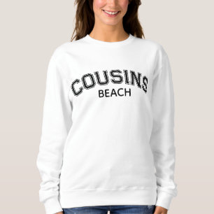 Cousins Beach, Cousins lustig, Oversized Sweatshir Sweatshirt