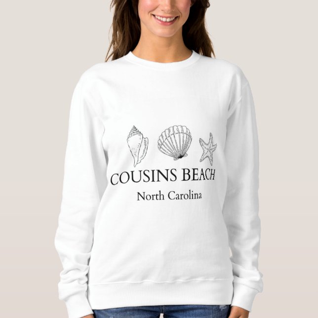 Cousins Beach Crewneck Sweatshirt (Vorderseite)