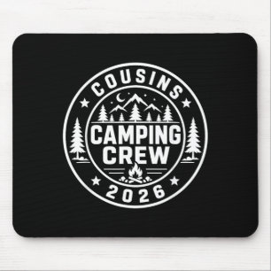 Cousins Camping Crew 2026 Sommercamp Männer Frauen Mousepad