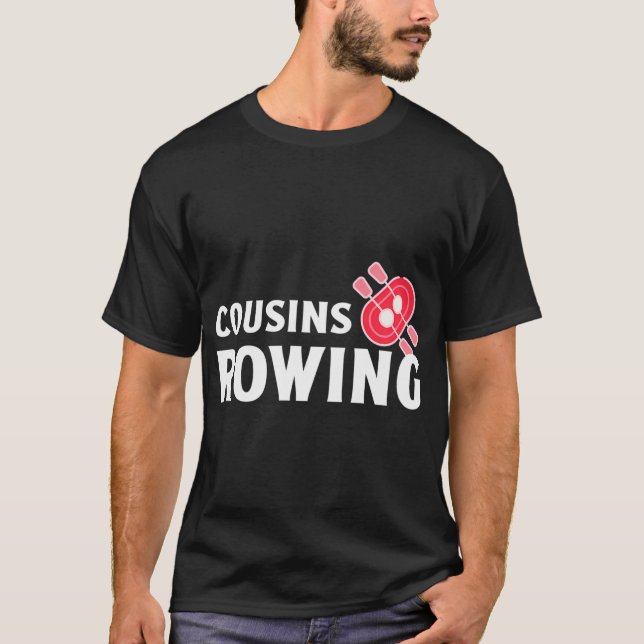 Cousins Rudern T-Shirt (Vorderseite)
