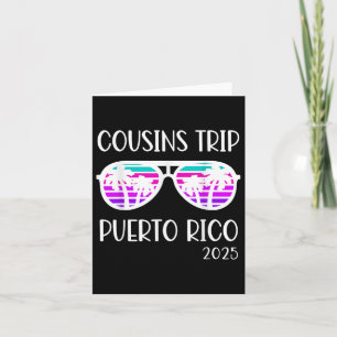 Cousins Trip 2025 Puerto Rico Wochenende Karte