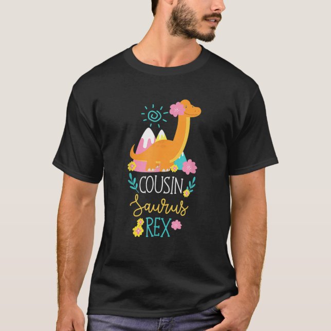 Cousinsaurus Dinosaur Cousin Saurus für Kinder T-Shirt (Vorderseite)