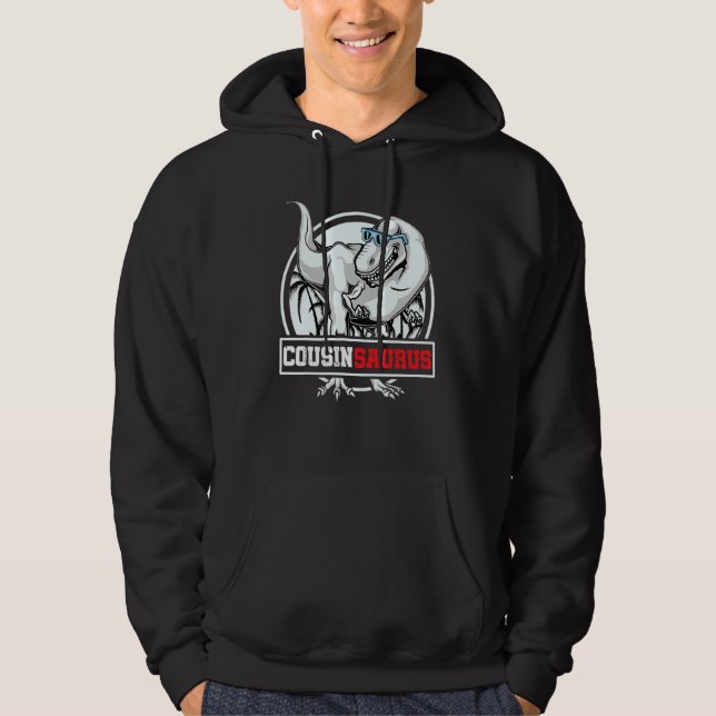 Cousinssaurus Rex Dinosaur Cousins Saurus Family M Hoodie (Vorderseite)