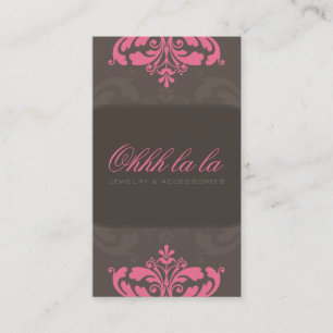 COUTURE BUSINESS CARD: Couture blüh 1AP Visitenkarte