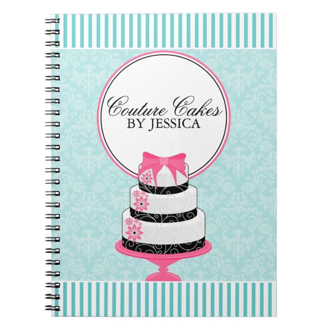 Couture Cake Bakery Notizblock (Vorderseite)