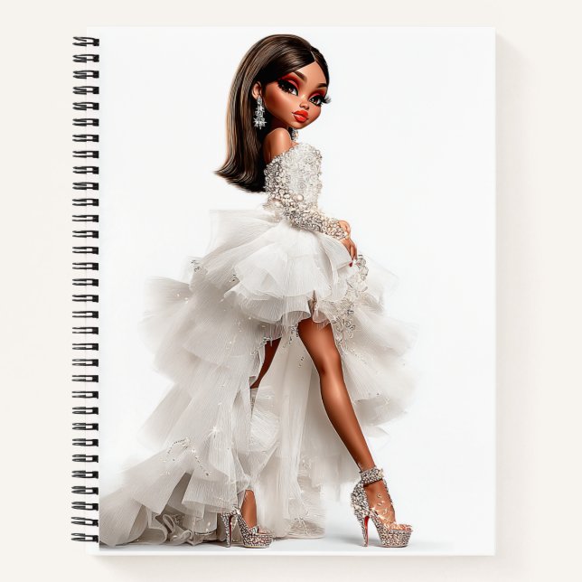 Couture Cloud Spiralblock Notizbuch (Vorderseite)