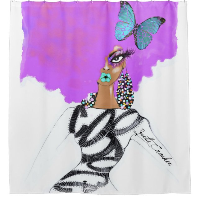 Couture-Duschvorhang Duschvorhang (Vorderseite)