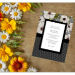 Couture Hochzeiten Einladung<br><div class="desc">Diese wunderschönen blumengeschmückten Couture Hochzeitseinladungen sind von Ihnen völlig anpassbar! Ändern Sie einfach den Vorlagentext in Ihren eigenen Text und Sie sind bereit zu bestellen! Wenn Sie Hilfe benötigen,  klicken Sie einfach auf den oben stehenden Link,  um dem Designer eine persönliche detaillierte Nachricht zu senden.</div>
