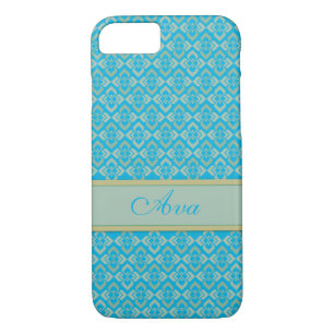 Couture inspiriert Name blaues iPhone Gehäuse Case-Mate iPhone Hülle