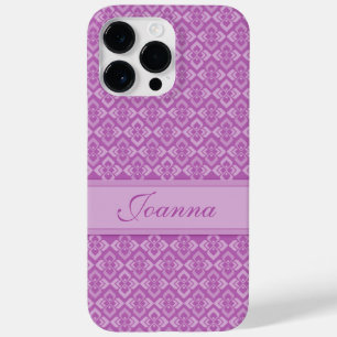 Couture-inspirierter Name lila  Case-Mate iPhone Hülle