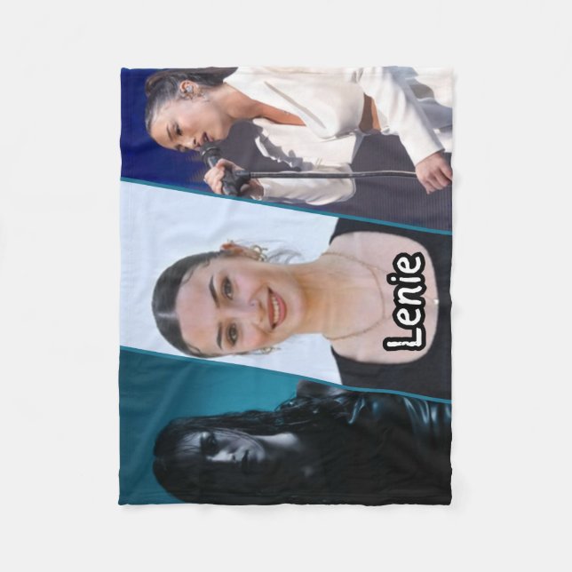 Couverture exclusive Lenie Vacher – Star Academy  Fleecedecke (Vorderseite)