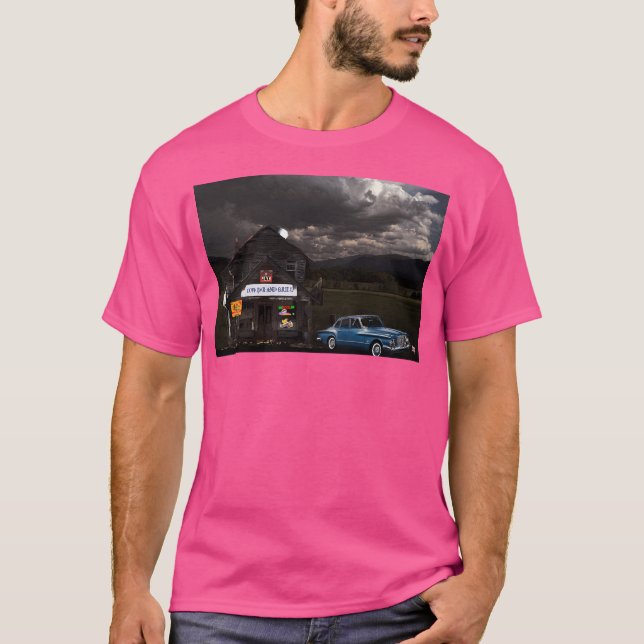 Cove Bar und Grill Baseballschlauch T-Shirt (Vorderseite)